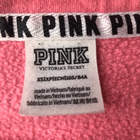 PINK half zip up. - Picture 2 of 2